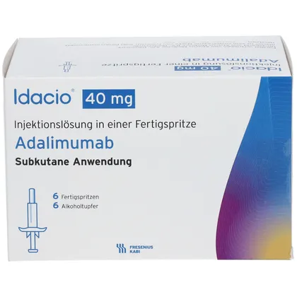 Idacio 40mg/0,8ml pre-filled syringe (6-pack)